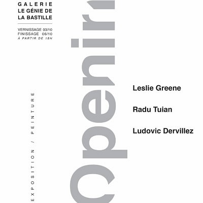 Leslie GREENE, Radu TUIAN, Ludovic DERVILLEZ - Opening